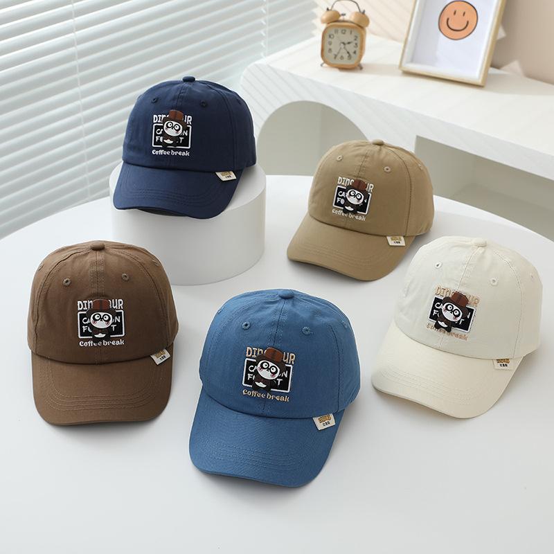 Children's Hat Spring and Autumn Girls Baseball Cap New Girls Baseball Cap Baby Sunscreen Hat Boys Sun Visor