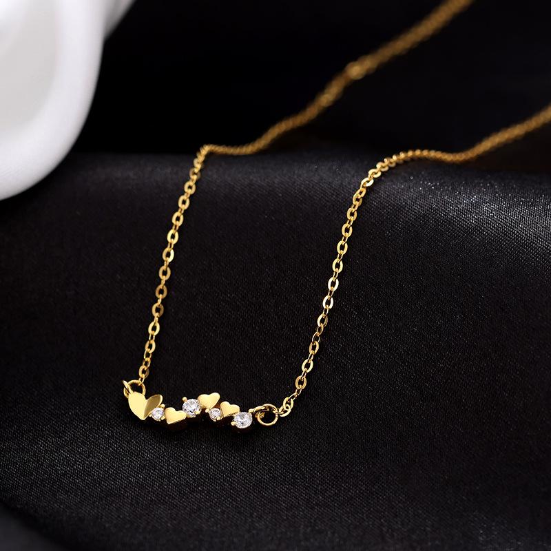 Banyan Tree Heart-Shaped Clavicle Necklace - S925 Silver, Light Luxury Design 2023