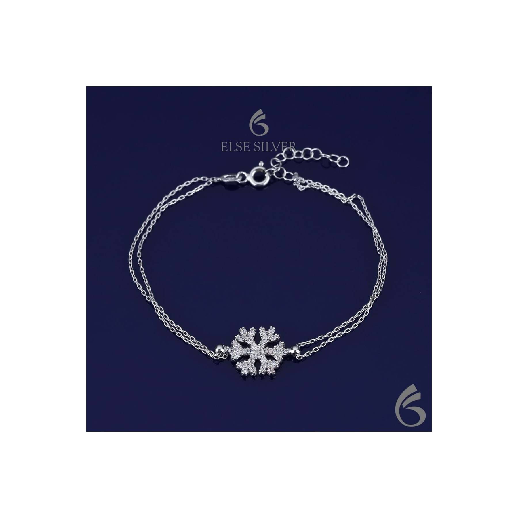 

Snowflake Silver Bracelet