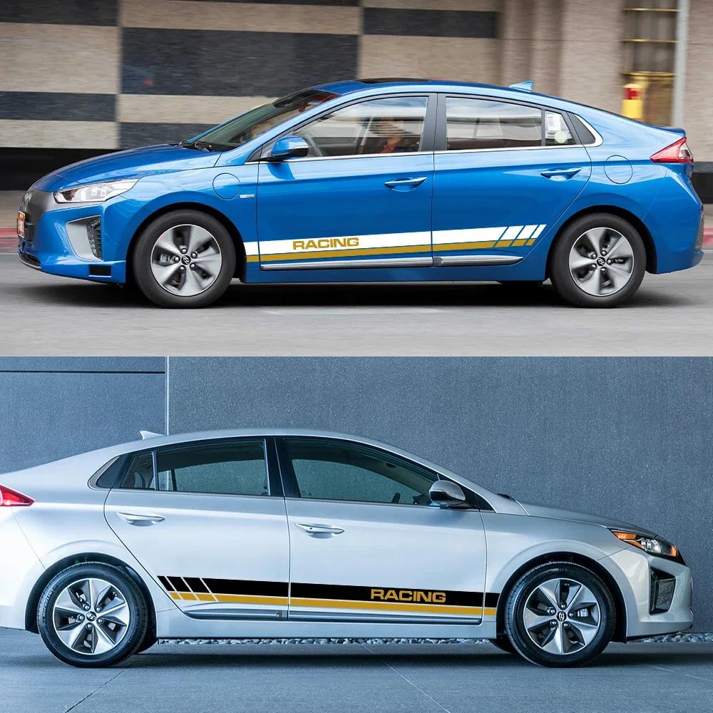 Car Sticker Car Door Side Skirt Sticker Decor Custome Auto Accessories For Hyundai Ioniq 5 6 7 N Line 2026 2026 2026 2026
