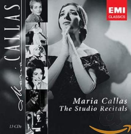 

CD MARIA CALLAS - Studio Recitals (Clam) US Classical Used