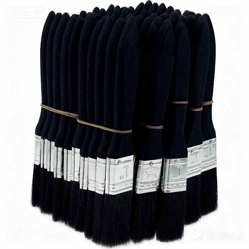 10pcs Brush, Brushes for Painting,, Stain Brushes for Wood, Bristle Paint Brush, Paint Brush, Chip Paint Brushes for Paint