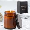 Small Tea Color Cup Candle Glass Jar Without Soy Wax Atmosphere Aromatic Candle