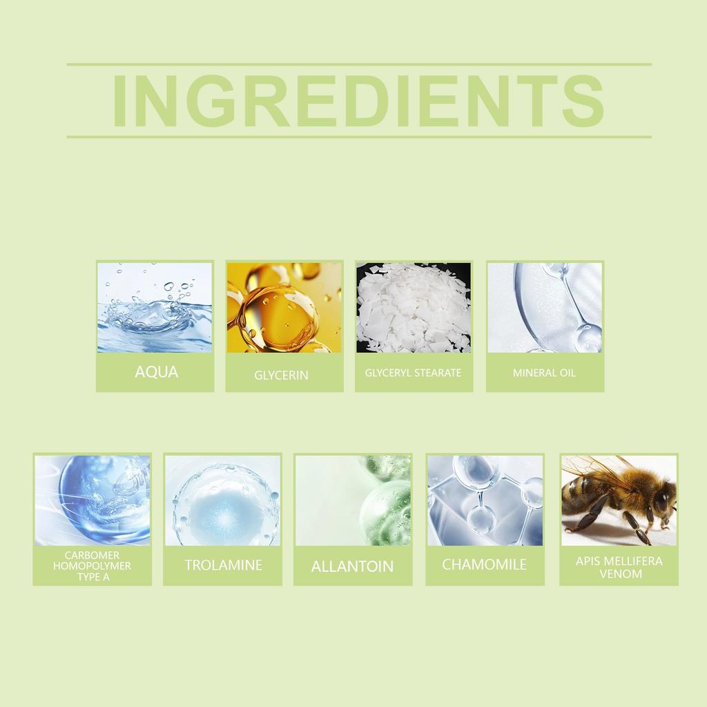 Bienen-Hautpflegecreme, hautpflegende Pflege, sanfte Hautpflege, Körpermassagecreme