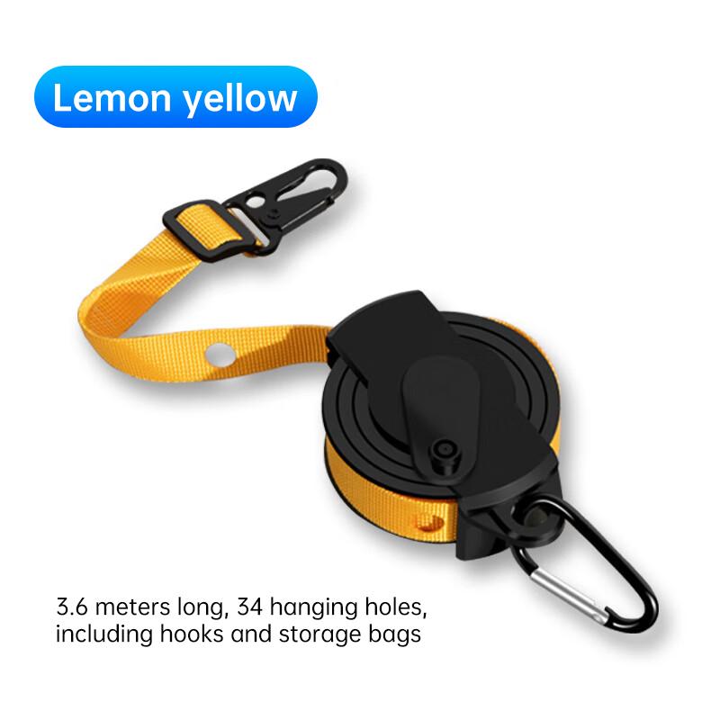 3.6m Retractable Car Drying Multi-function Drying Rack Self-driving Car Camping Hotel Travel Drying Accessories Clothes Drying