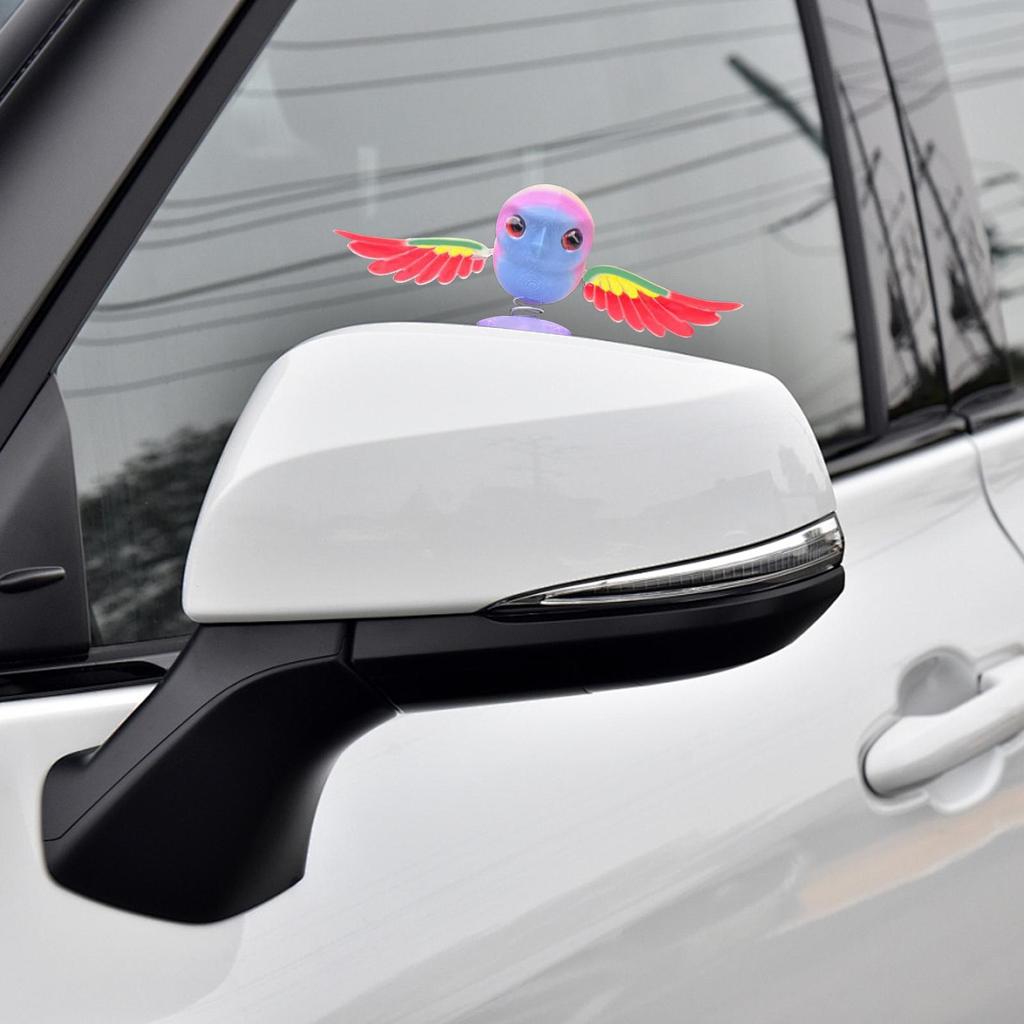 Flying Bird Creative Car Ornaments Car Motorcycle Bird Decoration Pendant Car Simulation Bird Ornaments Car Exterior Accessories