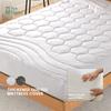 Texstead Four Sizes Mattress Pad, 8-21" Deep Pocket Protector Ultra Soft Quilted Fitted Topper Cover Fit for Dorm Home Hotel