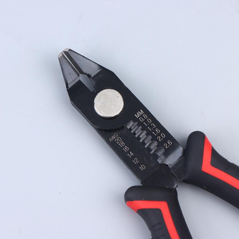 Multi-Functional Wire Stripper Pliers 6.5 Inch Wire Strippers Cable Cutter Tool Crimping Pliers Wire Electrician Hand Tools