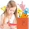 Children Handicraft Toys Paper-cutting Art Brain-boosting Hands on Ability Training Parent-child Interaction Toys for Kids TMZ