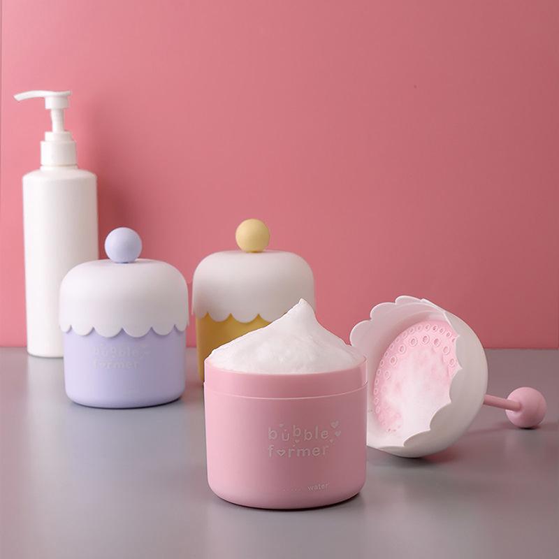Portable Facial Cleanser Foam Maker Cup Bubble Foamer Foam Making Cup Body Washing Bubble Maker For Face Cleaning Tool