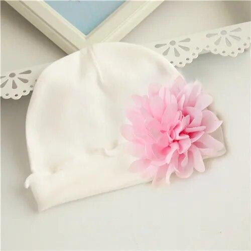 0-12Month Newborn Baby Hat For Girls Cotton Infant Hats Photography Props Beanies New Born Princess Soft Girls Caps 2023 Fashion