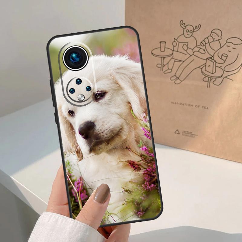 Golden Retriever Dog For Honor Magic 8 Pro 7 6 5 Lite Case For Honor Win RT 200 400 50 70 90 X8b X9a X9b X9c X9d