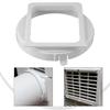 Conector de Mangueira de Ventilação Conector de Mangueira de Ar Condicionado Conector de Mangueira de Exaustão Branco para ky25/ky35