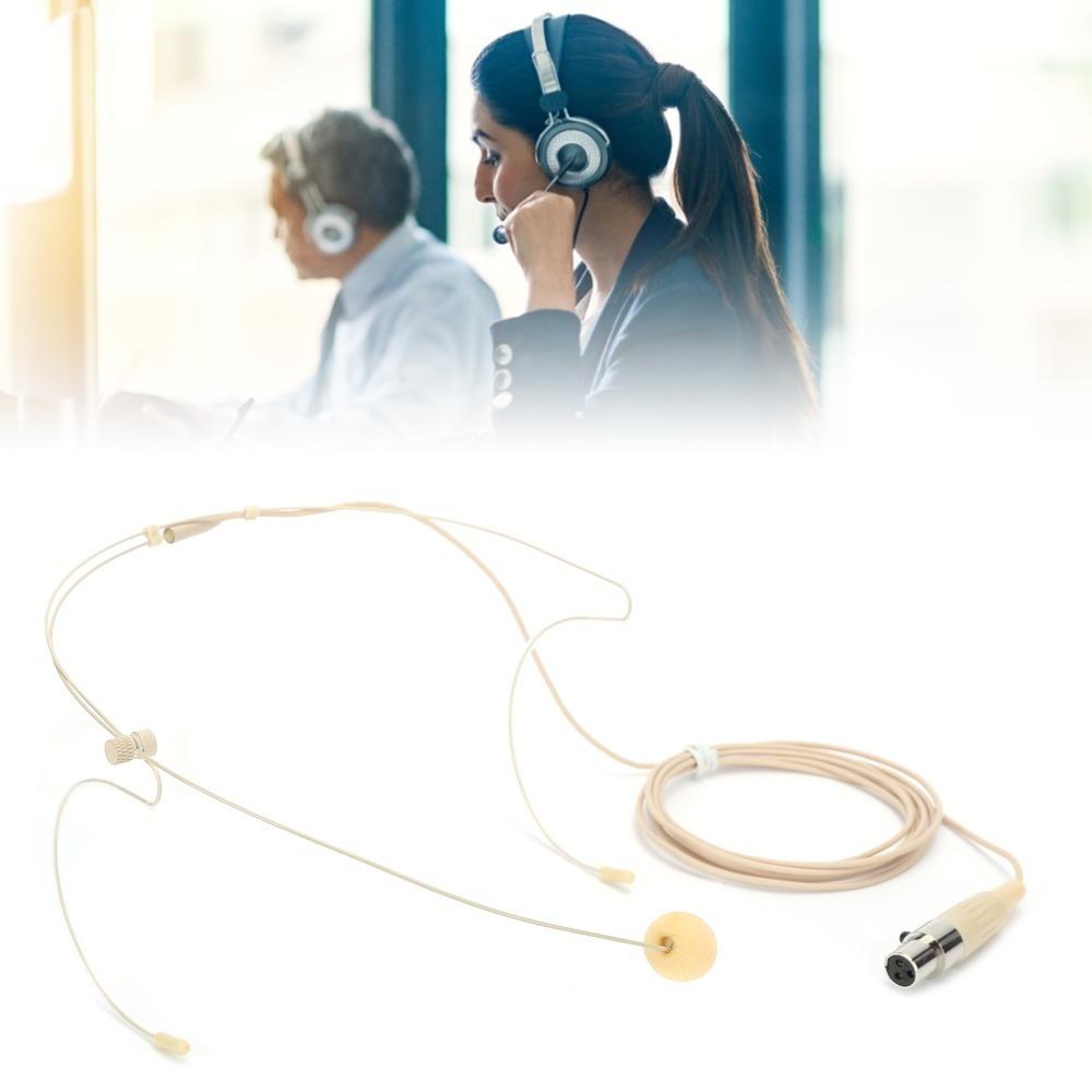 Mini XLR Connector 3 Pin Connector Headset Microphone Broadcasting