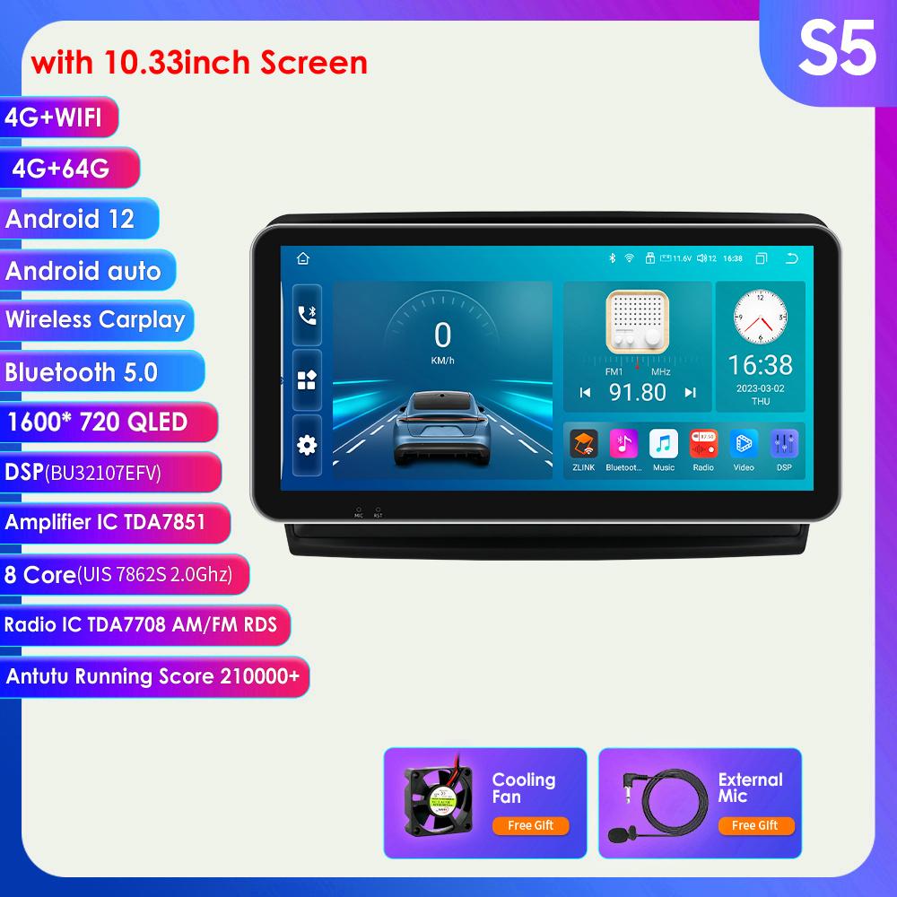 4G Android 12 Autoradio GPS pentru Skoda Superb 2 2008 -2015 Ecran inteligent Multimedia Player Video Navigație 2Din Stereo Carplay Audio Unitate principală