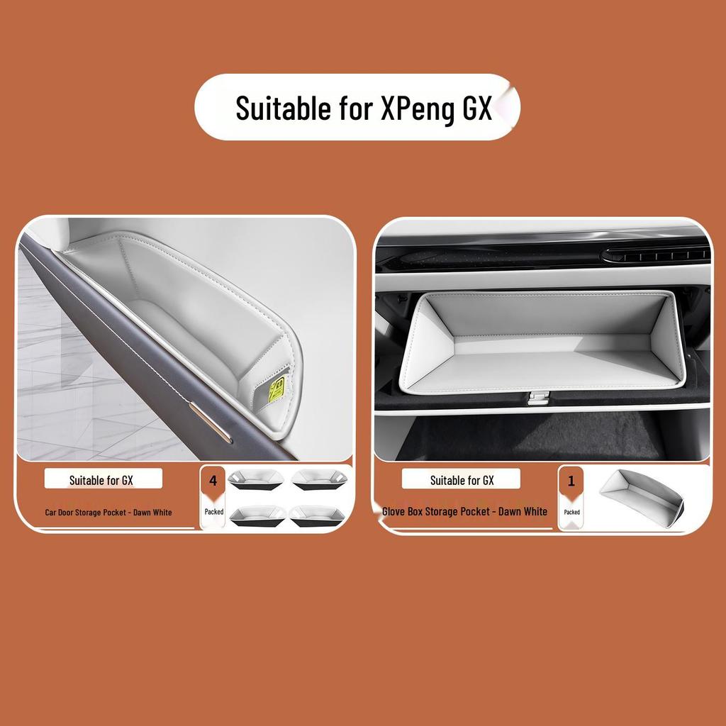 XPeng GX Passenger Glove Box Organizer