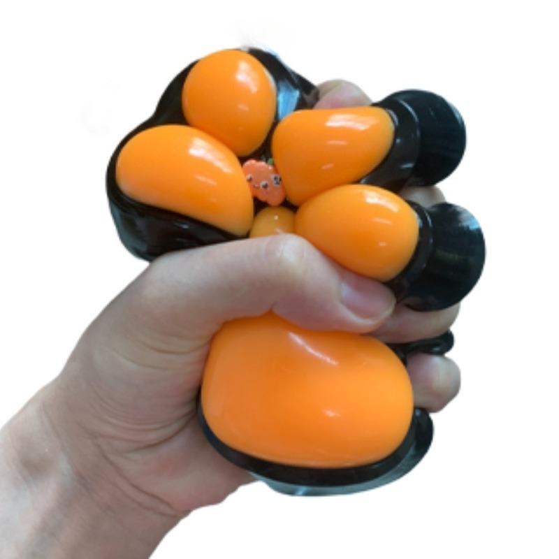Quetschbare Katzenpfote Stressabbau Spielzeug Weiches Gelee Gefühl Quetschspielzeug Gadget für Kinder & Erwachsene Weihnachten Angstlösende Geschenke Quetschspielzeug
