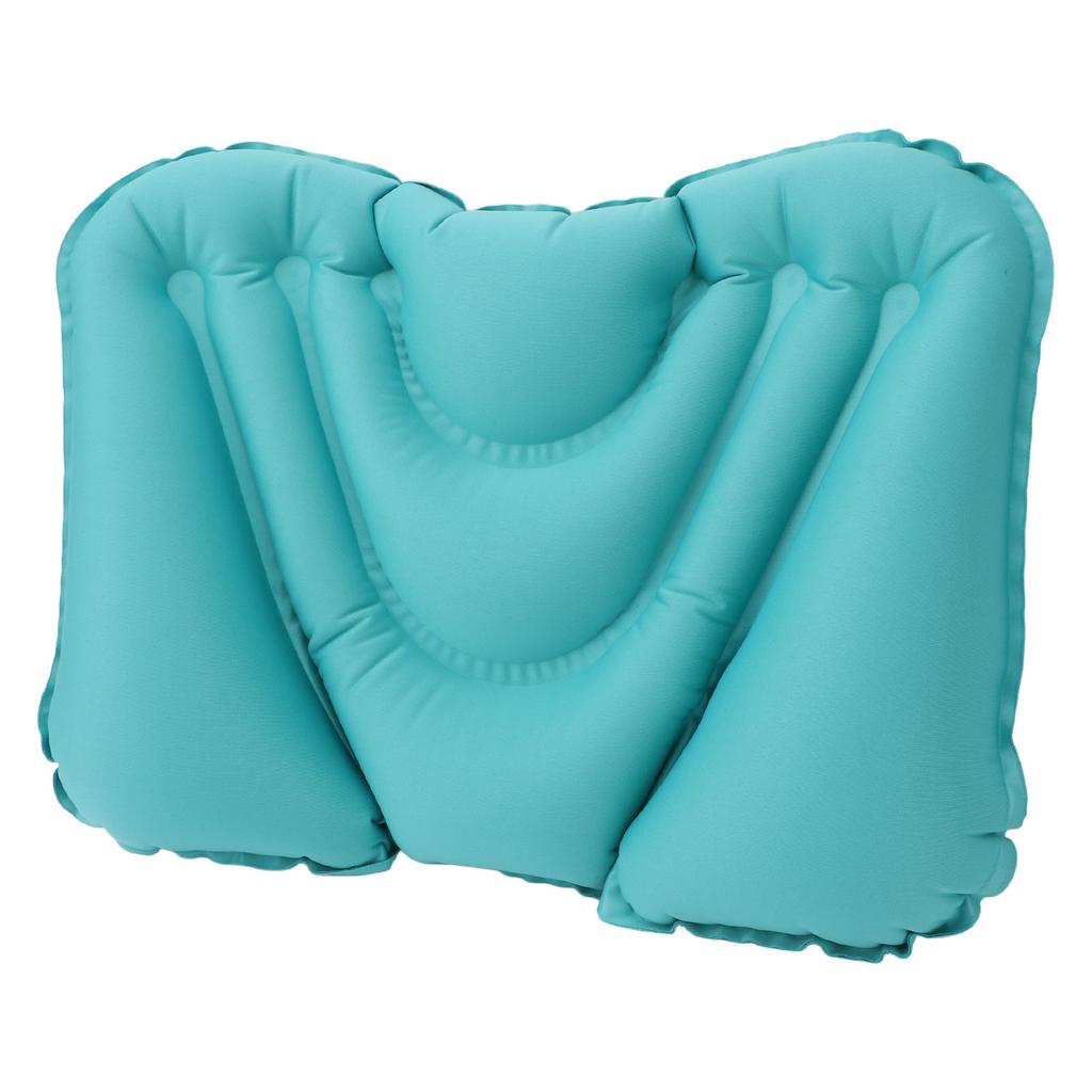 Lumbar Support Pillow Comfortable Support Relieve Fatigue Lightweight Push Type Inflatable Lumbar Pillow for Train