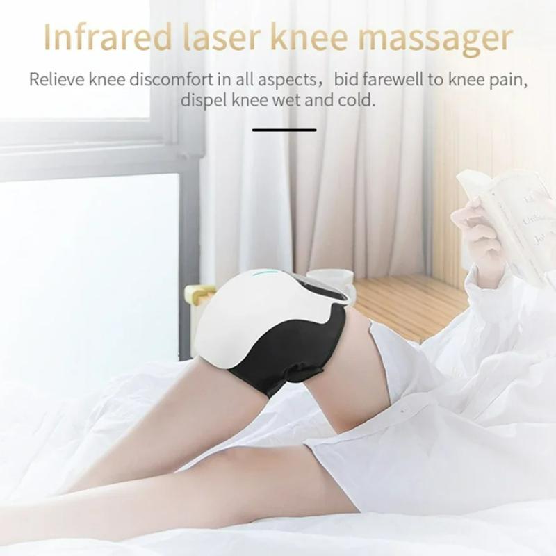 Multifunctional Smart Cordless Knee Massager Vibration Knee Relaxing Massage Machine Joint Knee Device Gifts for Grandma Grandpa