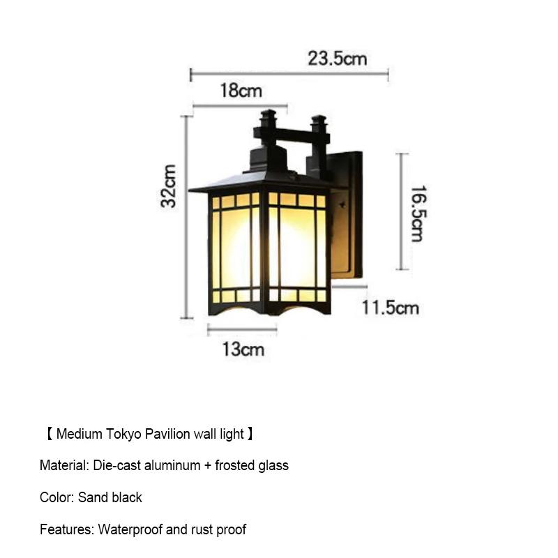 LED Wall Lights Outdoor Lighting Modern Home Decor Light Fixtures for Balcony Porch Lamp Waterproof Wall Sconces Home Decor