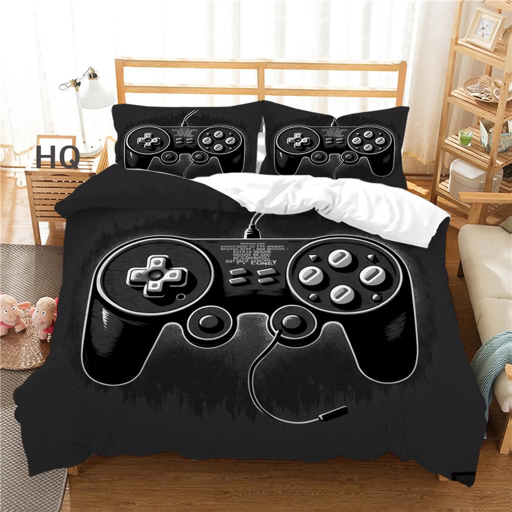 Bettbezug Kissenbezug Zwei- oder Dreiteiliges Spielkonsolen-Serie 3D Digitaldruck Polyester