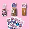 Themed Candy Bag Gift Bag Kraft Paper Bag Sticker Closure Party Decorations