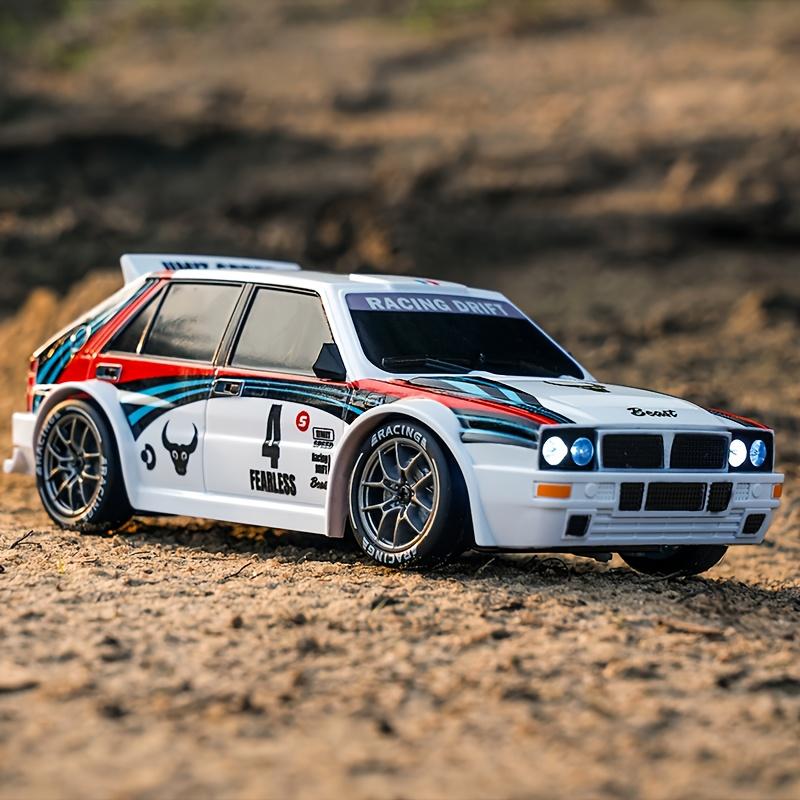 1:24 Scale 4WD Drift Racing Car With 2-Speed Switch LED Headlights Drift Compatible with SmartphonesTablets 2.4GHz Wireless Control