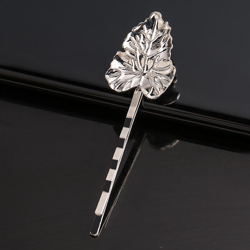 Nouveau Set d'Épingles à Cheveux Géométriques Dorées Coréennes - Accessoires pour Cheveux en Métal Faits Main DIY