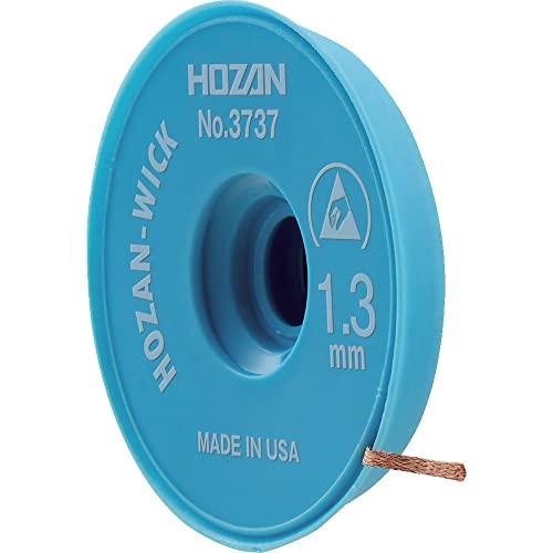 

Hozan No. 3737 Solder Suction Wire, Wick, Solder Braid, Line Width: 0.05 inches (1.3 mm), Total Length: 4.9 ft (1.5 m)