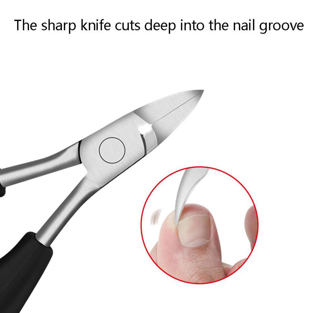 Professional Hawkbill Nail Clippers Thick Nail Dead Skin Remover Super Sharp Curved Blade Nail Tools Paronychia Cutter Foot Care