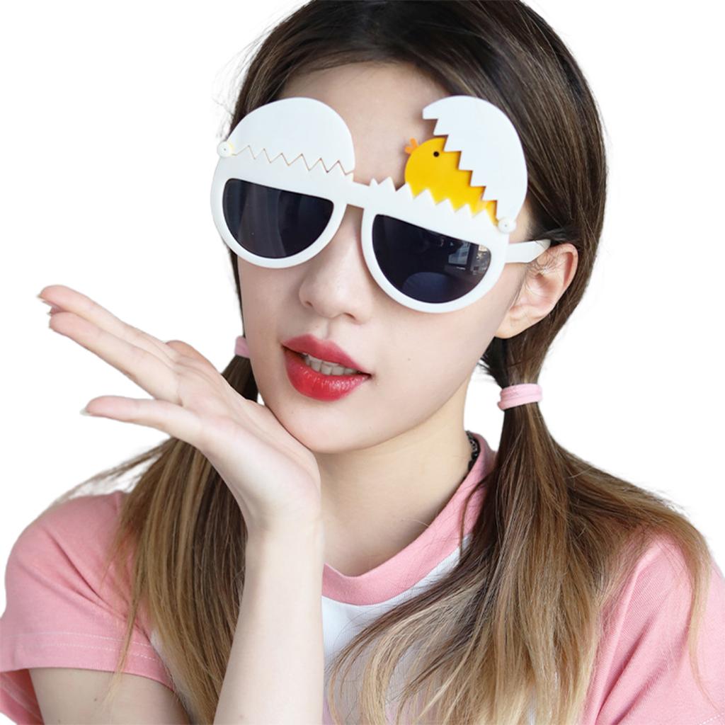 Costume Glasses Easter Egg Eyeglasses Frame Easter Party Photo Props Pretend Eyewear Fun Party Eyewear Cosplay