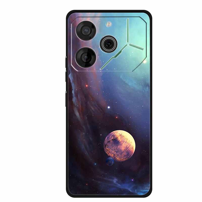 For Tecno Pova 6 Case Luxury TPU Soft Silicone Phone Cases Back Cover for Tecno Pova6 2024 6.78" Shockproof Love New Cute Coque