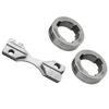 For Wire Feeding Repair 0.35\'\' V-Groove Drive Roll Kit V-Groove Profile Solid Wire Compatibility Easy Installation
