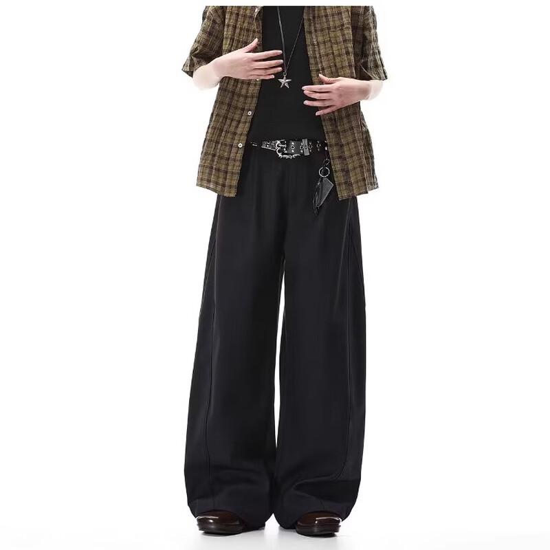 DREAM MADE Men s Old Money Style Relaxed Trousers S