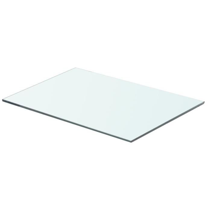 VidaXL Shelf Panel Transparent Glass 50 X 30 Cm