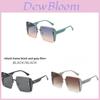 Fashion Unisex Frameless Square Sunglasses With Uv400 Protection For Summer Travel