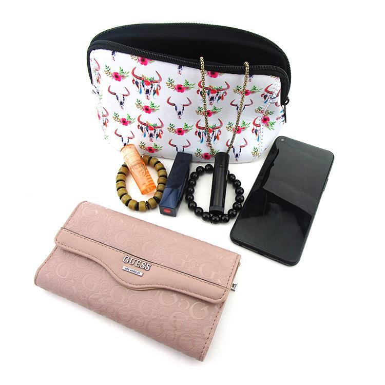 Cosmetic Bag Waterproof Travel Portable Toiletry Makeup Bags Organizer Pencil Case For Women Kids Christmas Gifts