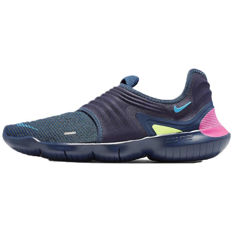 New Nike Free Rn 3 Flyknit Midnight Navy AQ5707-400