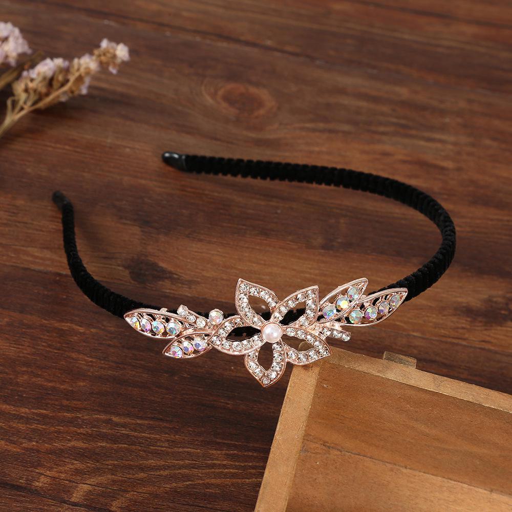 Koreanisches Strass-Schmetterling-Stirnband für Damen, Haar-Accessoire