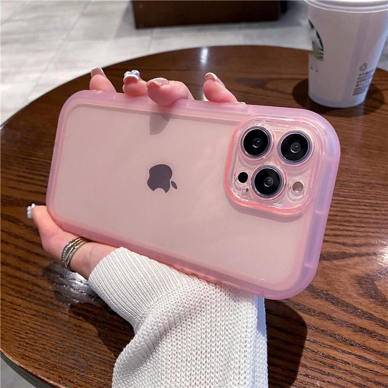 Transparent Camera Protection Phone Case For Iphone 13 Pro Max 11 Xs Xr X 12 11 Pro Max 13 14 Shockproof Bumper Soft Clear Cover