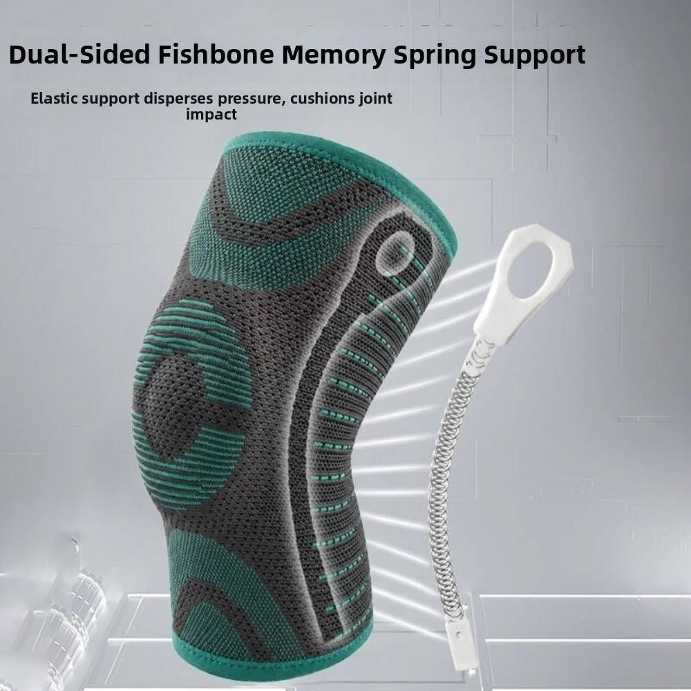 High Elastic Knee Brace Breathable Sports Knee Pad Professional Knee Compression Sleeve Soccer