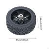 DIY Modification Spare Part, Rubber Tire Accessory for Model Vehicles