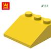 Non-Toxic 50Pcs/Lot 4161 Slope 25 3X3 Building Blocks Moc Construction Accessories Compatible With Bricks Children Toys Gift Box