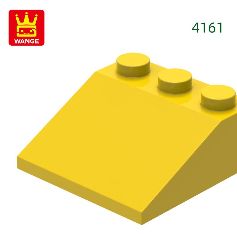Non-Toxic 50Pcs/Lot 4161 Slope 25 3X3 Building Blocks Moc Construction Accessories Compatible With Bricks Children Toys Gift Box