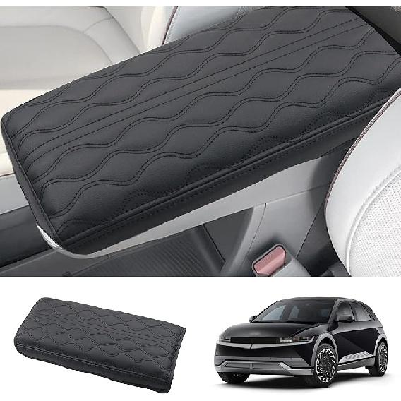 2024 2025 2026 Tucson Accessories Center Console Cover For Hyundai Tucson (SE/SEL/SEL Convenience/XRT/N Line/Limited), Waterproof&Comfy Leather