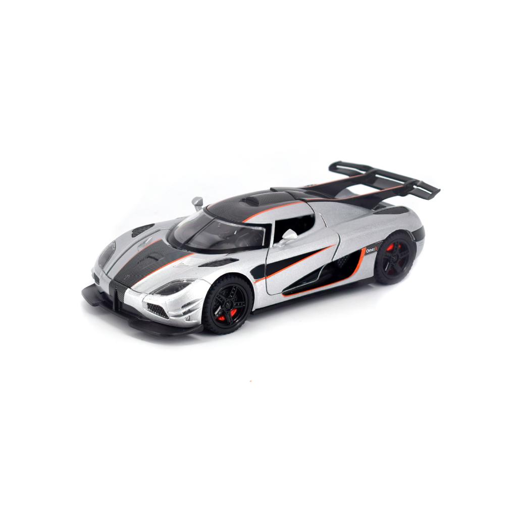 1:32 Scale ONE1 Miniature Sports Car Model Toys Alloy Diecast 4 Doors Opened with Pull Back Racing Vehicles Toys for Kids Gifts