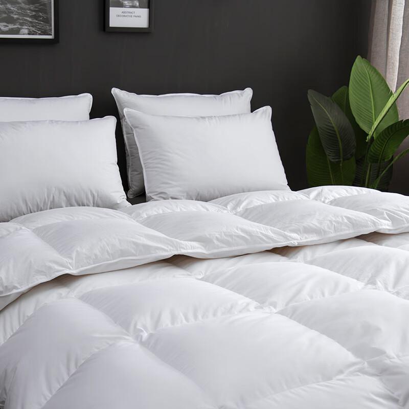 All-Cotton White Goose Down Winter Comforter