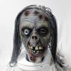 Halloween Horror Mask, New Wig, Zombie Headgear, Latex Zombie Mask, Headgear, Escape Room Prank Prop