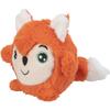 Jouet Peluche - Trixie - Renard Rond - Orange - Lot De 2 - Doux Et Résistant