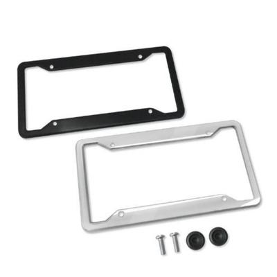 2 Hole License Plate Holder Stainless Steel License Plate Cover Protecting License Plates